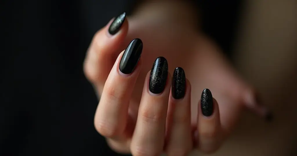 Decoração de Unha em Gel Preta: 7 Designs Chocantes [2026]