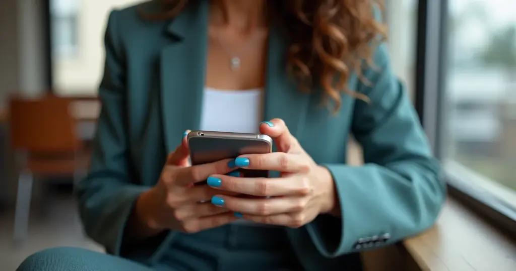 27 Ideias de Foto de Unha Azul: O Tom Que Virou Clássico em 2026