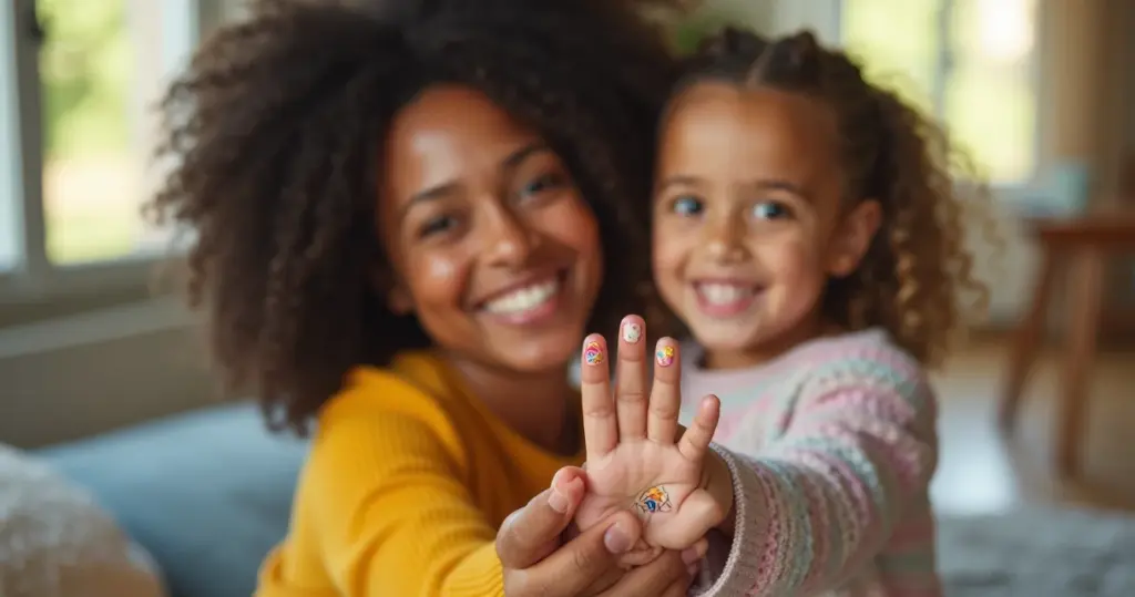 48 Ideias de Foto de Unha de Criança: Segurança + Criatividade em 2024