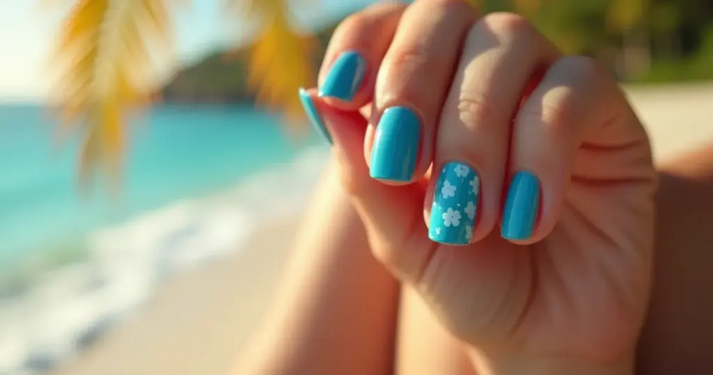 Ideias de Unha Azul: 17 Designs Incríveis [2026]