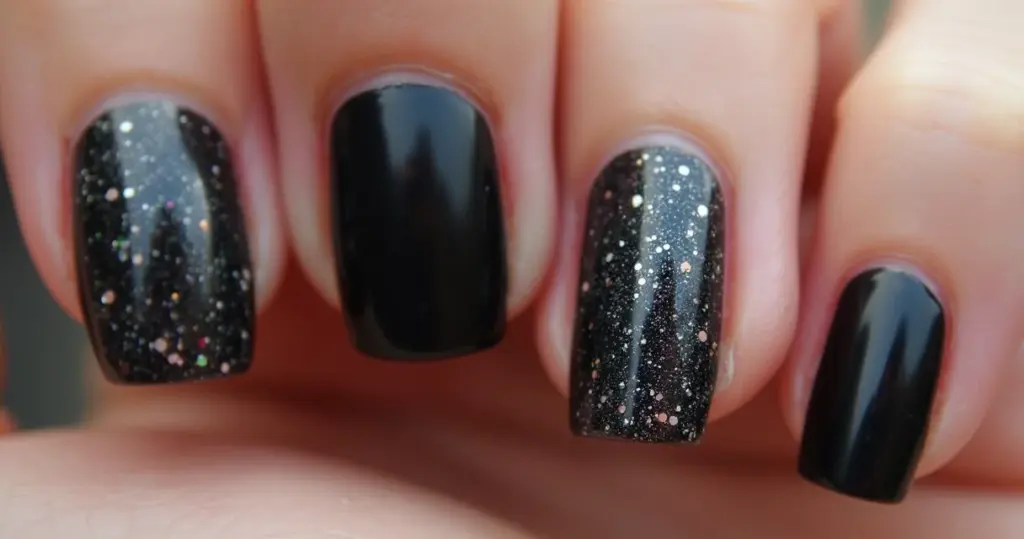 Unhas em Gel Decorada Preta: 20+ Ideias 2026