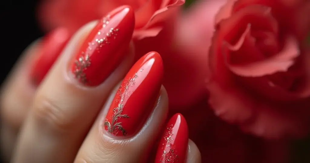 Ideias de Unha em Gel Decorada Vermelha: O Detalhe que Transforma [2026]