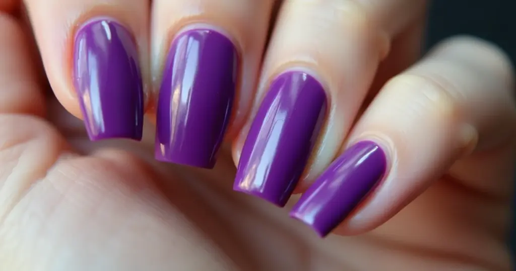 17 Ideias de Unha em Gel Roxa: Tendências 2026