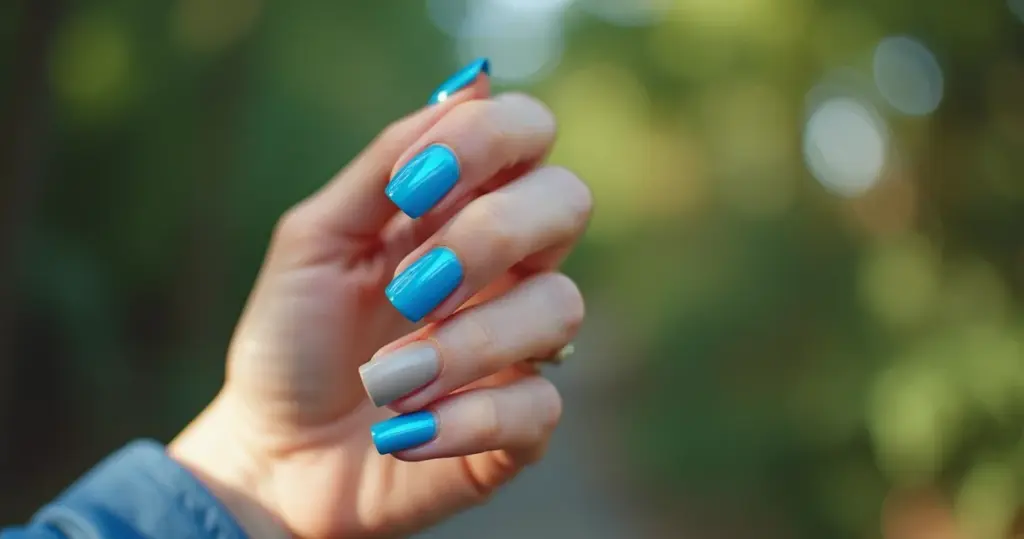 Inspiração de Unha Azul: 7 Estilos que Vão Te Surpreender!