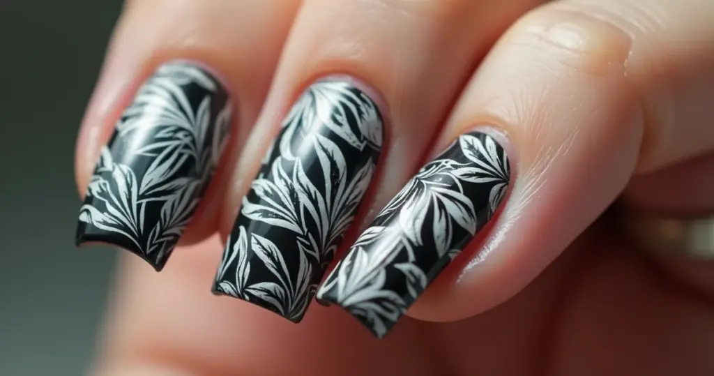 Inspiração de unha preta e branca: 7 designs surpreendentes [2026]