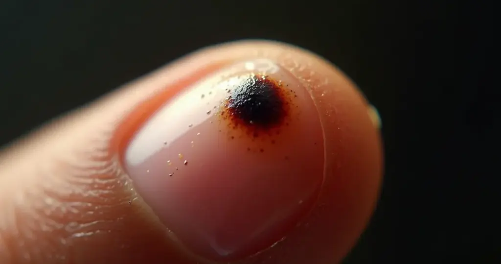 Mancha escura na unha: o que realmente significa? (Guia Rápido)