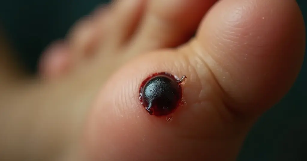 Mancha escura na unha do dedão do pé: o que pode ser? (Saiba agora)