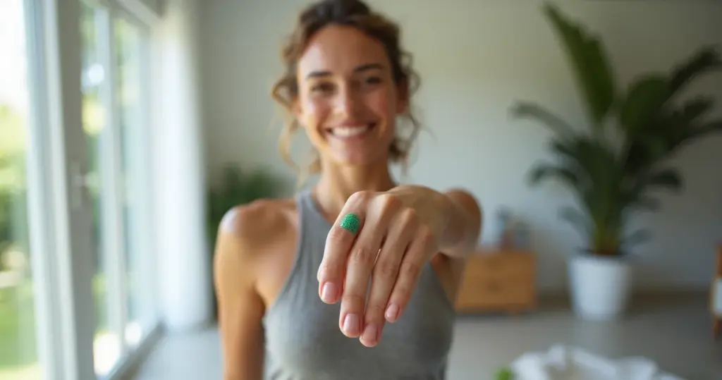 Mancha verde na unha: o que realmente é e como resolver rápido