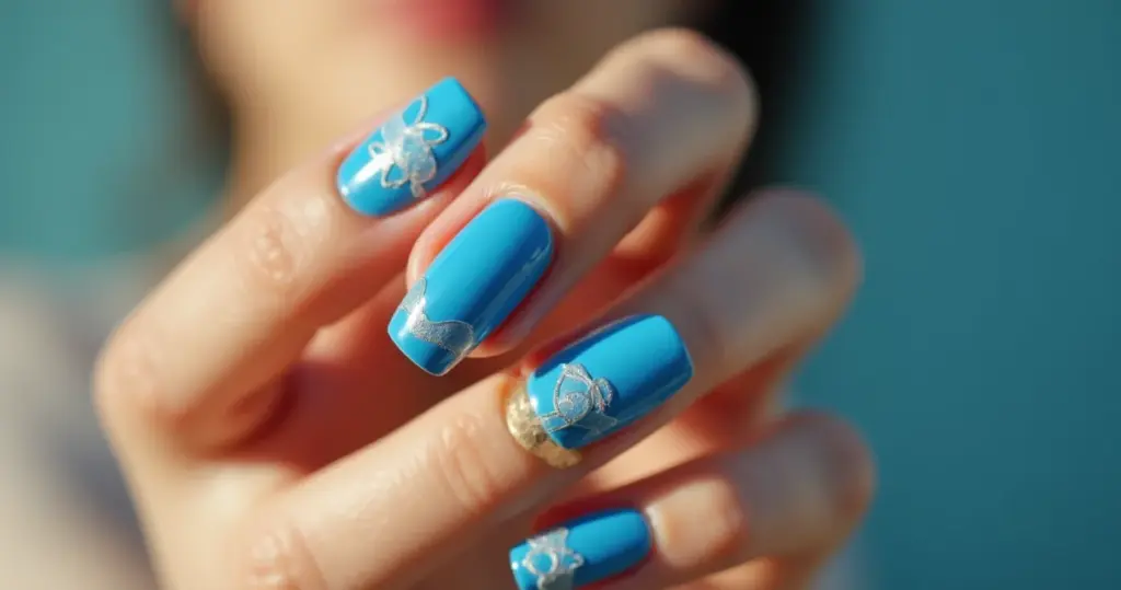 Modelo de Unha Azul: Tendências e Inspirações 2026
