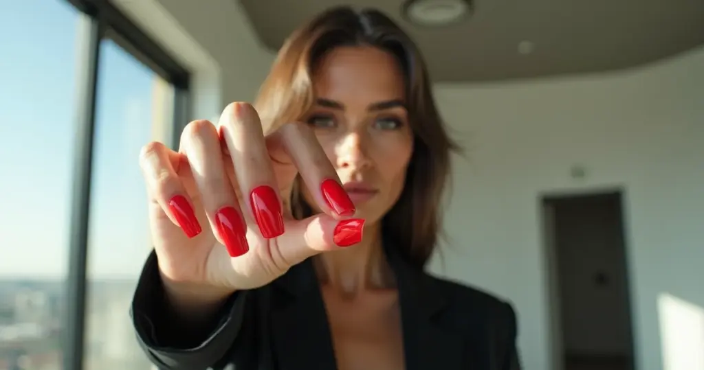 27 Ideias de Modelo de Unha em Gel Vermelha para 2026: Poder + Elegância