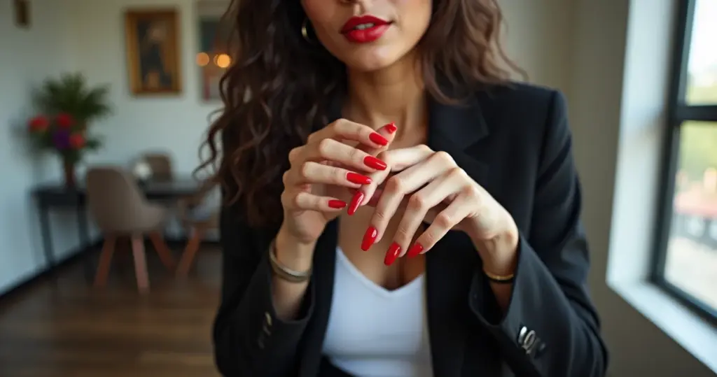 16 Modelos de Unha Vermelha que Vão Transformar Seu Look em 2026