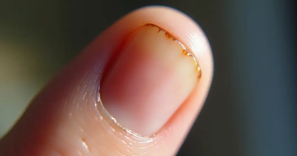 Risco na Unha: O Sinal Secreto Que Você Não Pode Ignorar