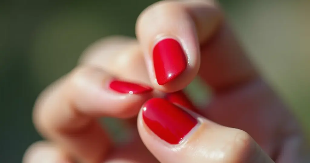 Unha Almond Decorada Vermelha: O Toque de Poder que Faltava!