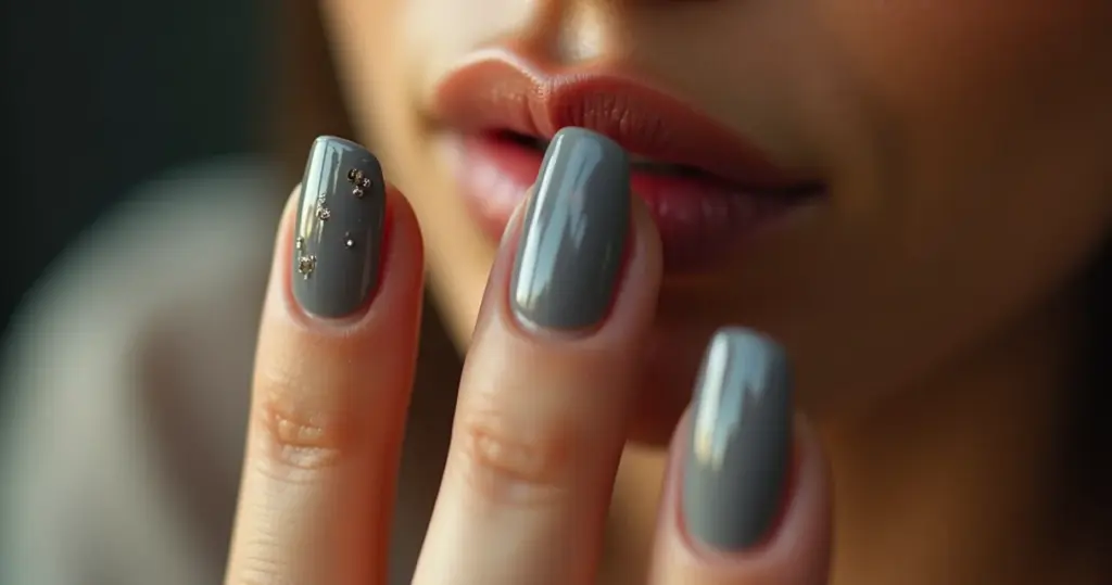 Unha Cinza Decorada: 15 Ideias Incríveis [2026] - Descubra!