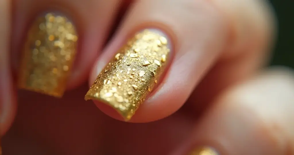 7 Segredos da Unha com Folha de Ouro Delicada Que Ninguém Revela