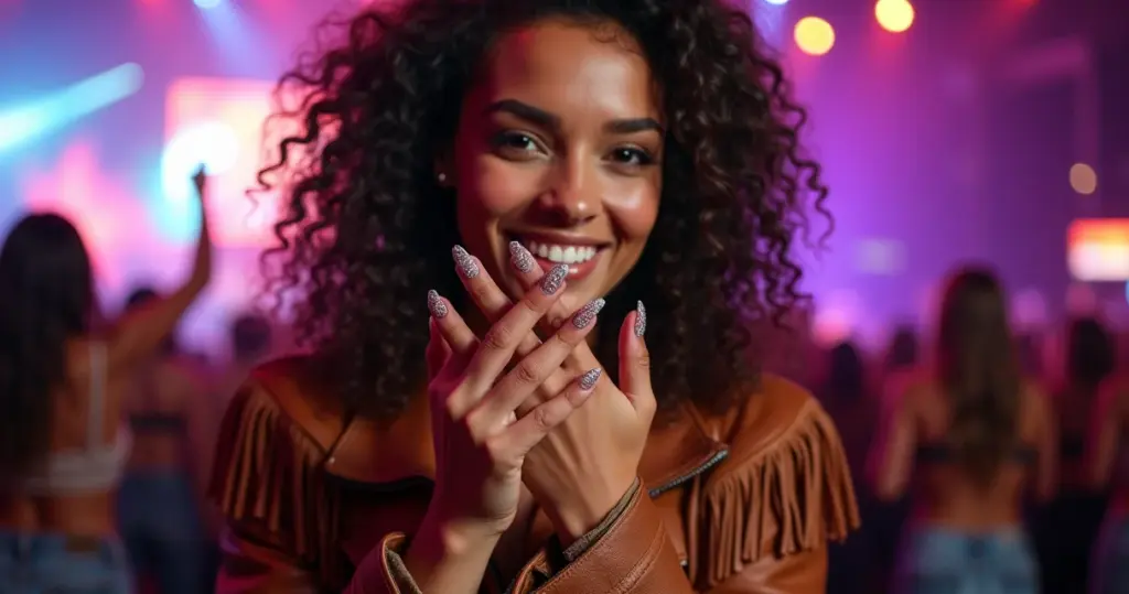 18 Ideias de Unha com Strass para 2026: O Brilho que Transforma