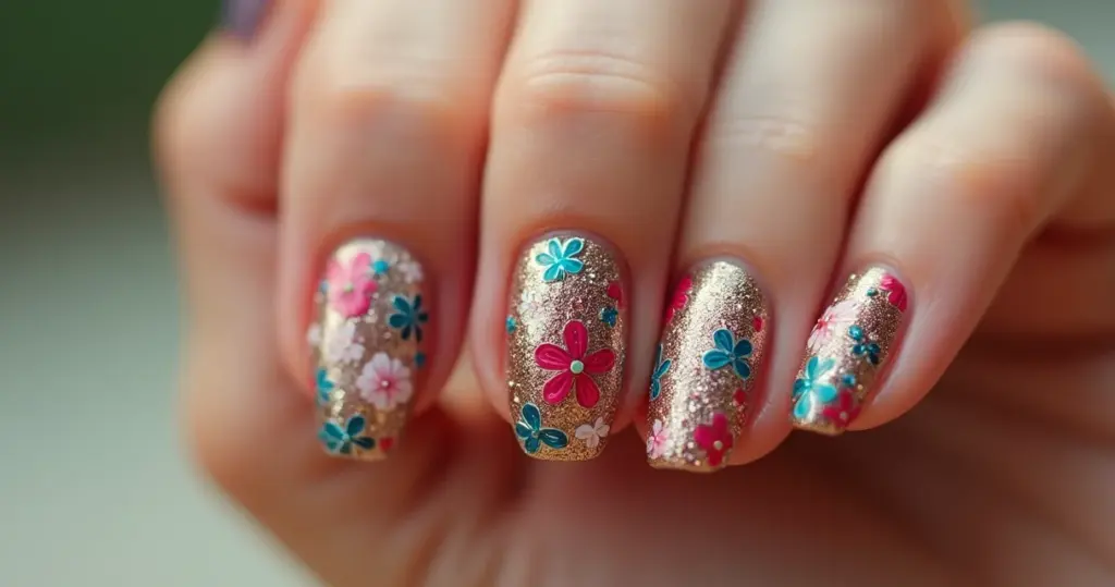 Unha de fibra de vidro decorada: o segredo das manicures [2026]