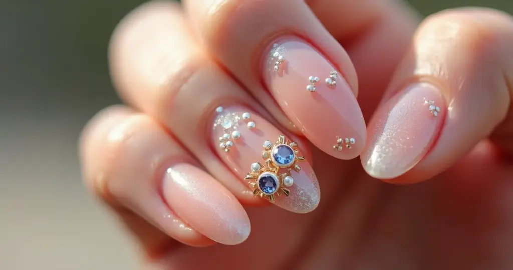 Unha de Gel Almond Decorada: A Elegância Que Transforma