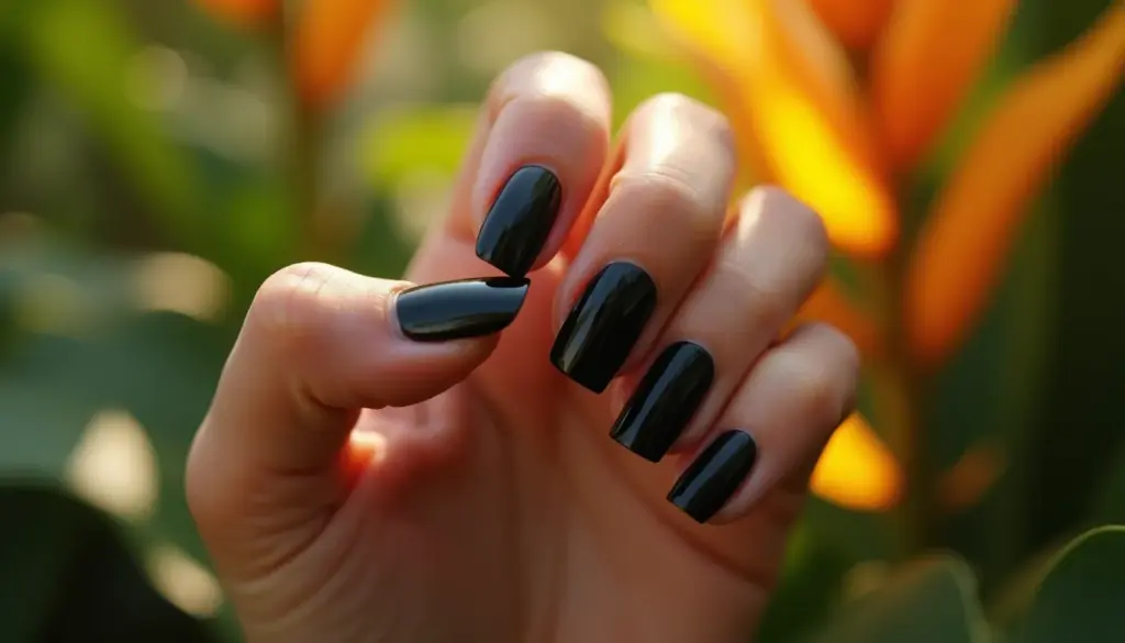 Unha de Gel Preta: 7 Tendências Incríveis [2026]