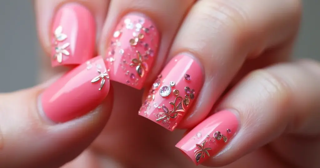 Unha de Gel Rosa Decorada: O Segredo Elegante de 2026