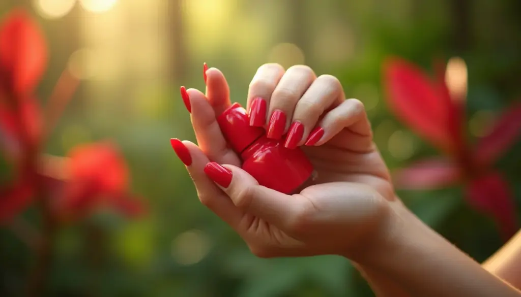 Unha de gel vermelha: 7 designs que vão te deixar poderosa [2026]