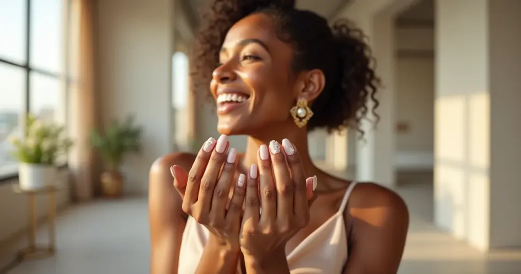 8 Ideias de Unha de Noiva Amendoada que Vão Transformar Suas Mãos