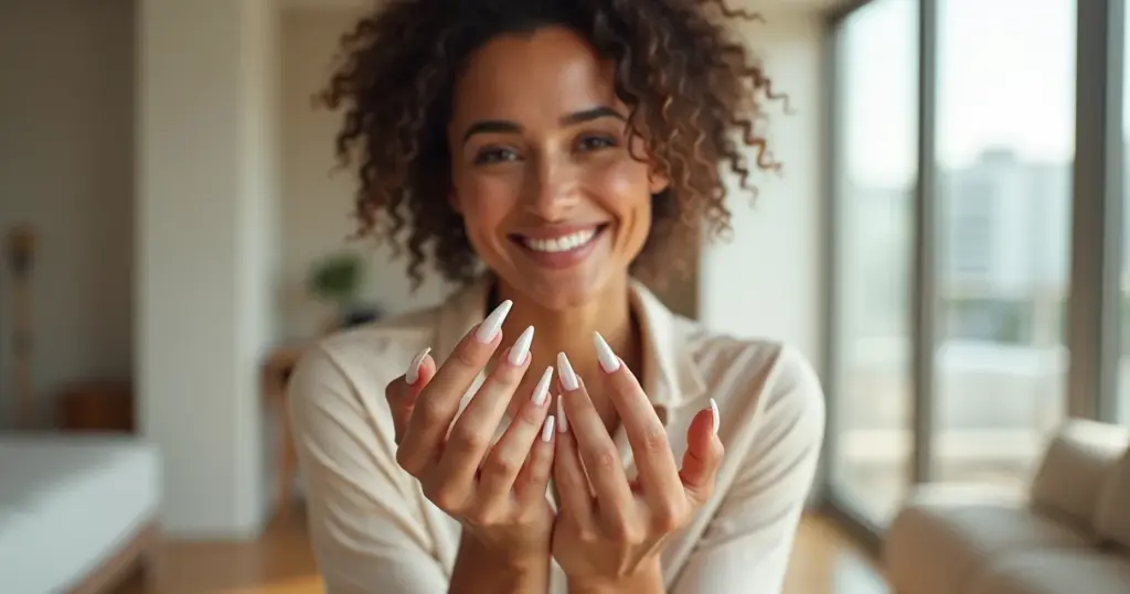 12 Ideias de Unha Decorada Clara que Alongam Seus Dedos em 2026