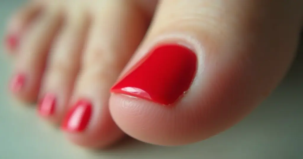 Unha do Pé Vermelha: Tendência ou Sinal de Alerta?