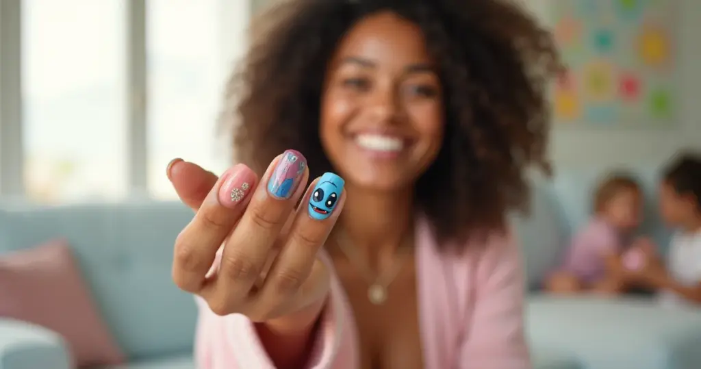 17 Ideias de Unha do Stitch Infantil: Segura, Prática e Sem Mistério