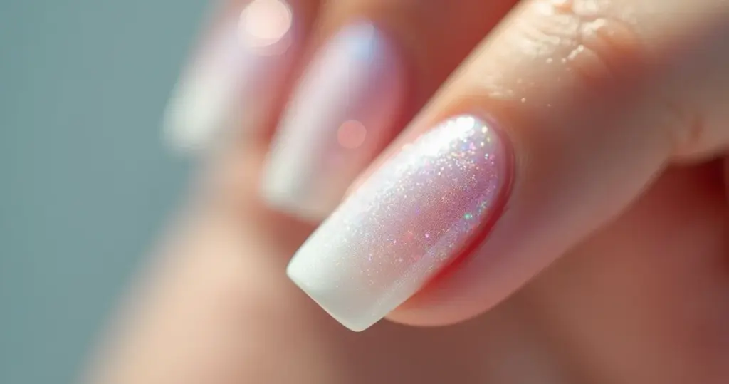 Unha em gel branca com brilho: o segredo das celebridades [2026]