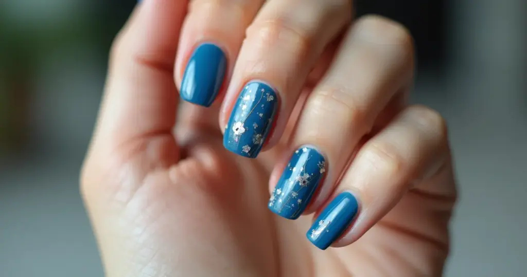 Unhas em Gel Decorada Azul: Tendências 2026 e Segredos!