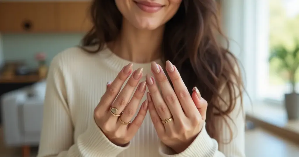 17 Ideias de Unha em Gel Marrom com Francesinha que Duram 21 Dias