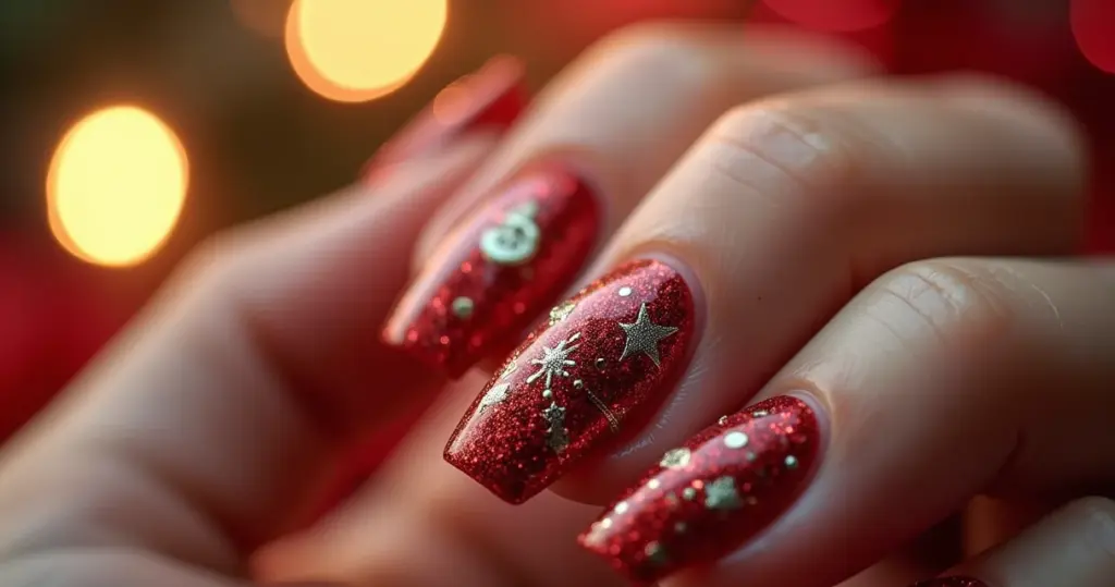 Unha em Gel para Natal e Ano Novo: 7 Ideias Incríveis [2026]