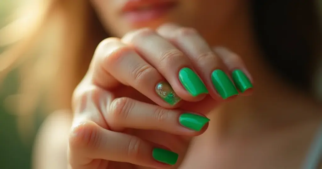 Unha em Gel Verde: 7 inspirações incríveis [2026]