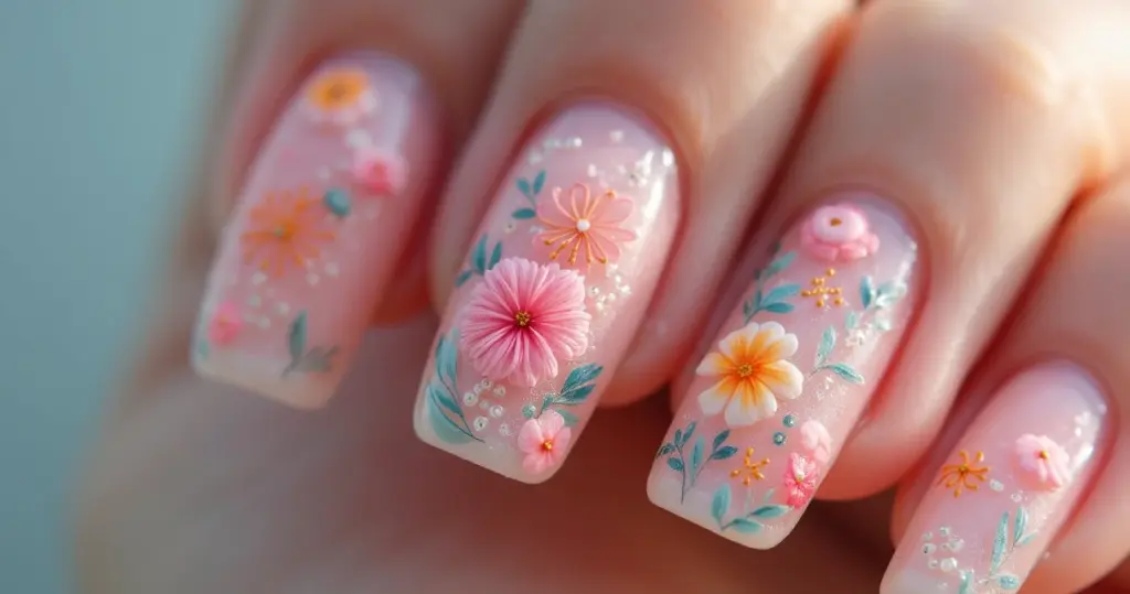 Unha encapsulada de gel: 7 designs delicados [2026]