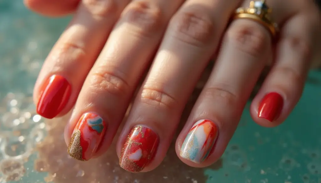 Unha Marmorizada: o segredo das unhas de luxo [Passo a Passo]