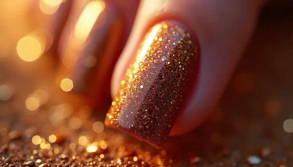 Unha marrom com glitter: o segredo das celebridades [2026]