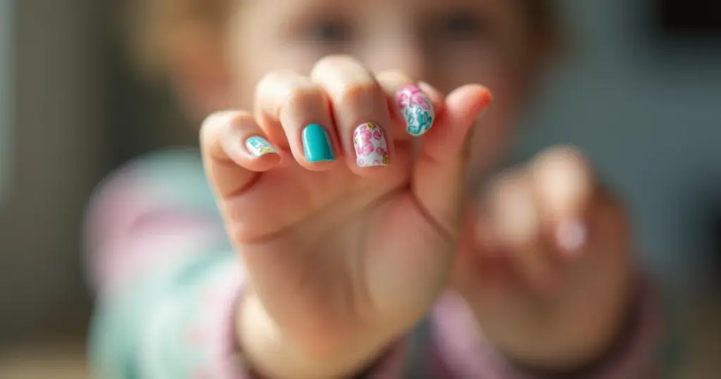 Unha para Criança de 8 Anos: Segura, Divertida e Encantadora!