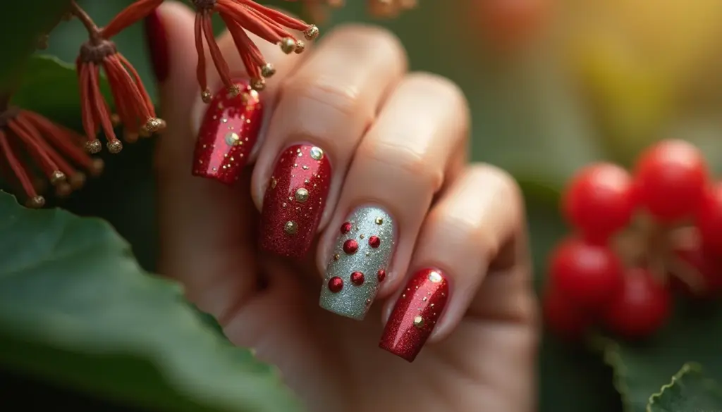 Unha para Natal: 7 designs incríveis que você precisa ver!