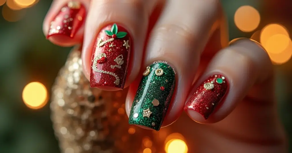 Unha para o Natal: 7 Ideias Brilhantes (Você Precisa Ver!)