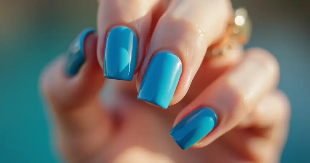 Unha Postiça Azul: Transforme Seu Look em 2026!