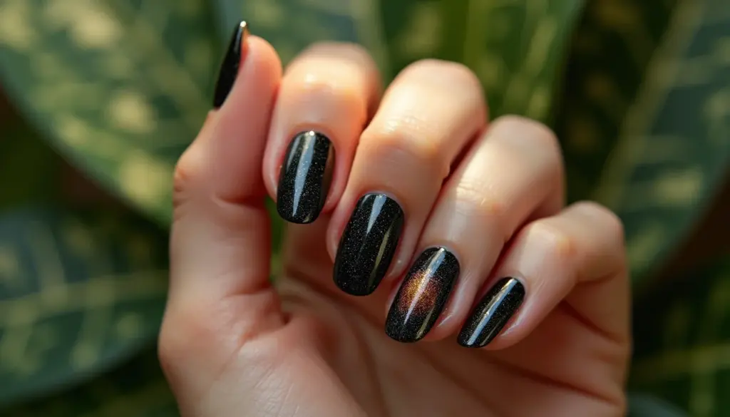 Unha Preta Decorada: 7 Ideias de Salão [2026]