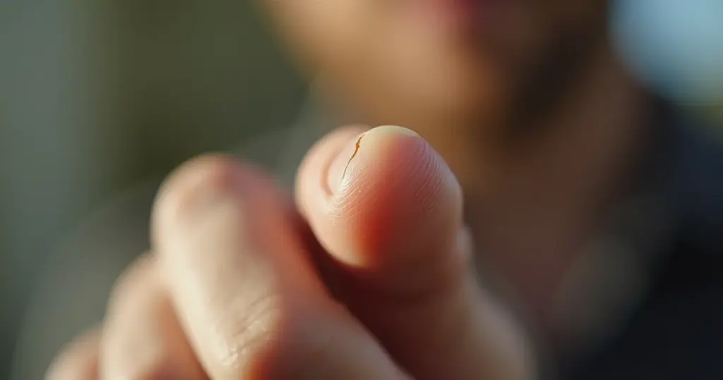 Unha Rachada na Vertical: A Falha que Seu Corpo Demonstra