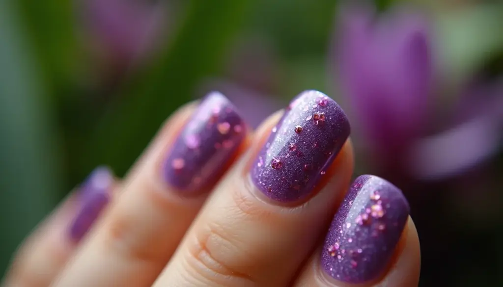 Unha roxa decorada: 7 designs que vão te surpreender [2026]