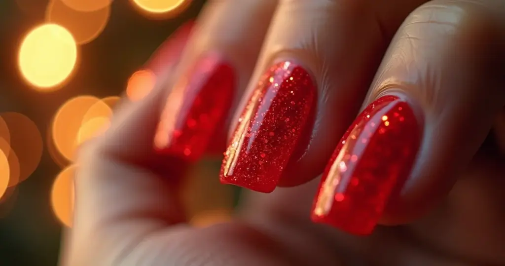 Unha Vermelha Natal: 7 Designs Incríveis [2026]