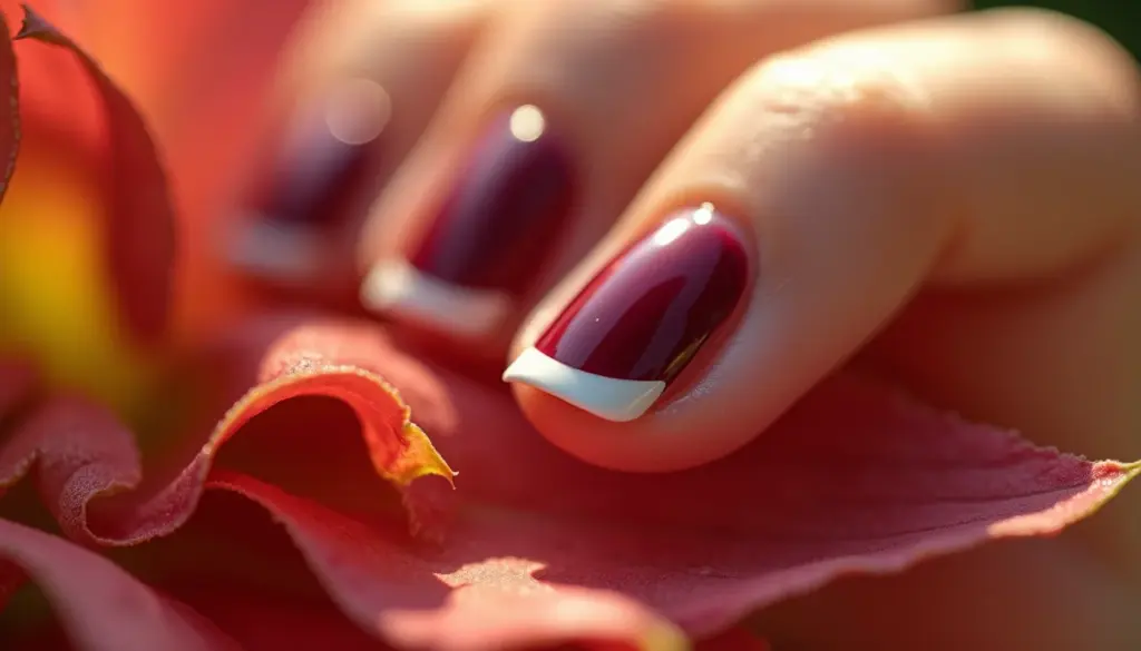 Unha vinho com francesinha: o toque de 2026 [Passo a Passo]