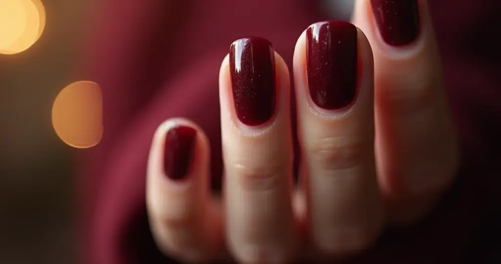 Unha vinho escuro: o tom que define seu estilo [2026]