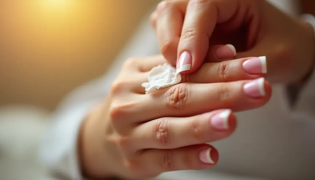 Como colar unha quebrada com papel higiênico e base: o reparo que ninguém te ensinou direito