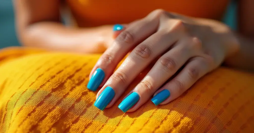 Decoração de Unha Azul Simples: Ideias Minimalistas e Elegantes
