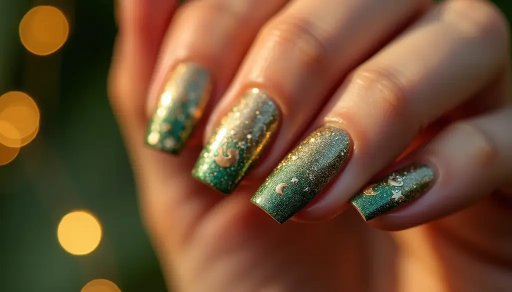 47 decoração de unha em gel para ano novo que vão te fazer brilhar